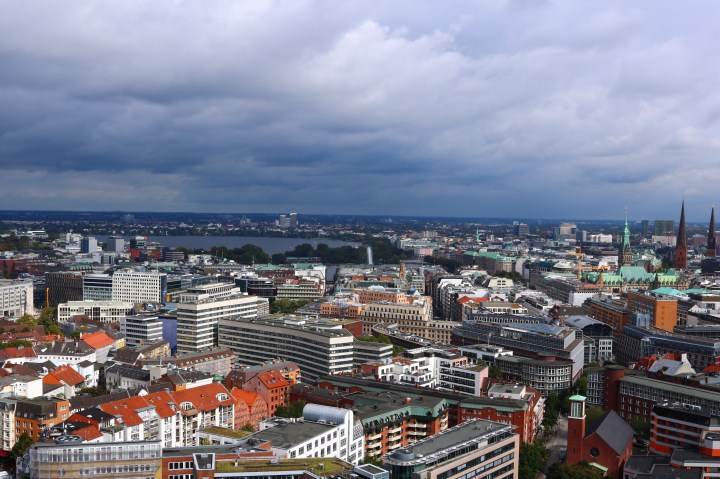Aussicht vom Michel_Hamburg_Rathaus