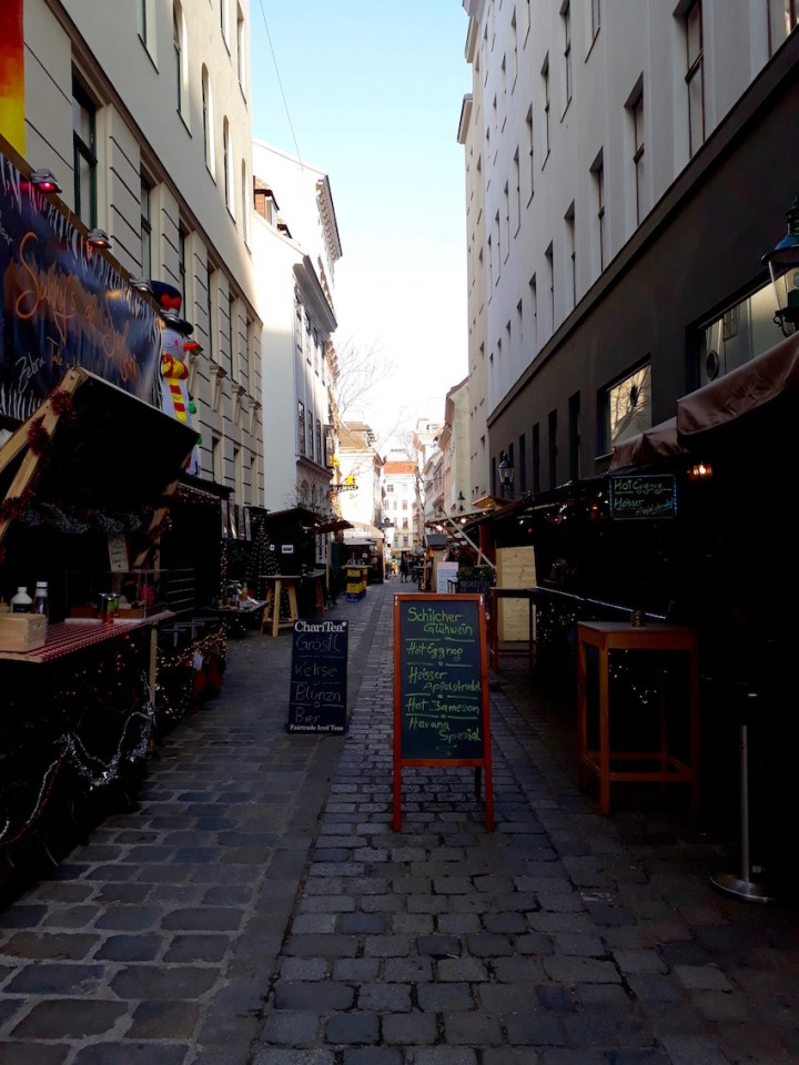 Enge Gässchen am Spittelberg