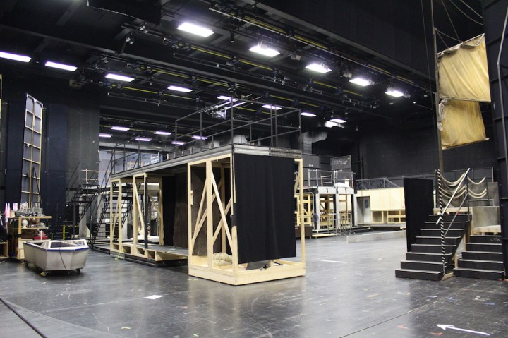 Backstage im Musiktheater Linz