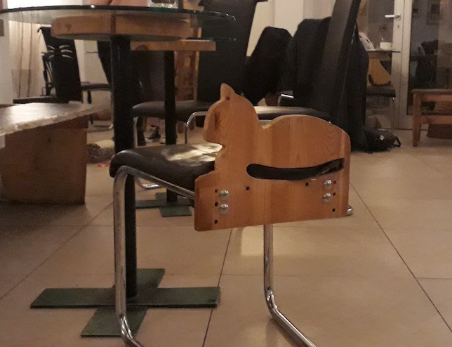 Einrichtung im Café Neko