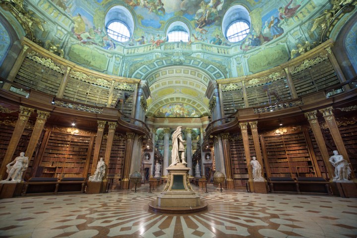 Der Prunksaal der Österreichischen Nationalbibliothek