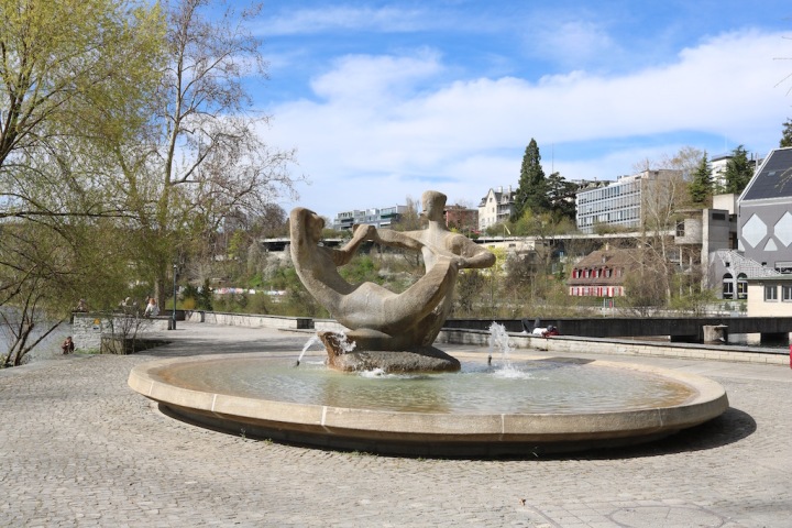 Platzspitz Zürich Brunnen