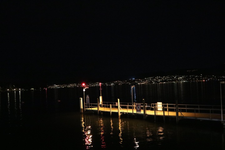 Zürichsee bei Nacht