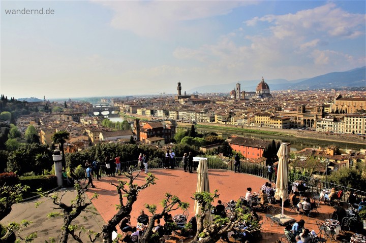 Ausblick Piazzale Michelangelo