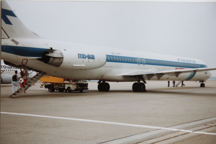 Mein erster Flug Finnair 1992