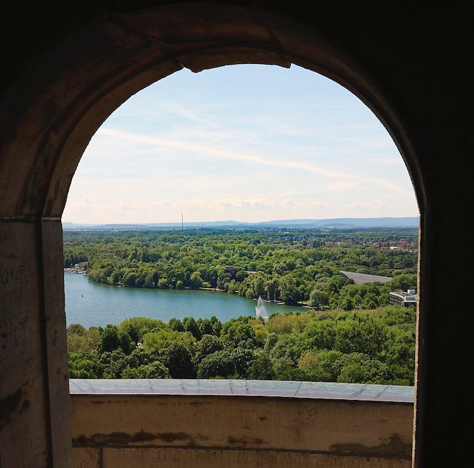 Der Blick auf den Maschsee