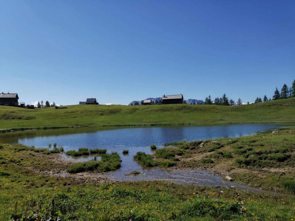 6-Seen-Wanderung auf der Tauplitzalm im Sommer - der Tauplitzsee